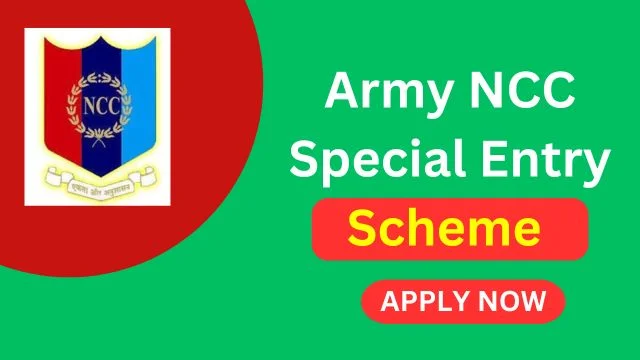 Army NCC Special Entry Scheme