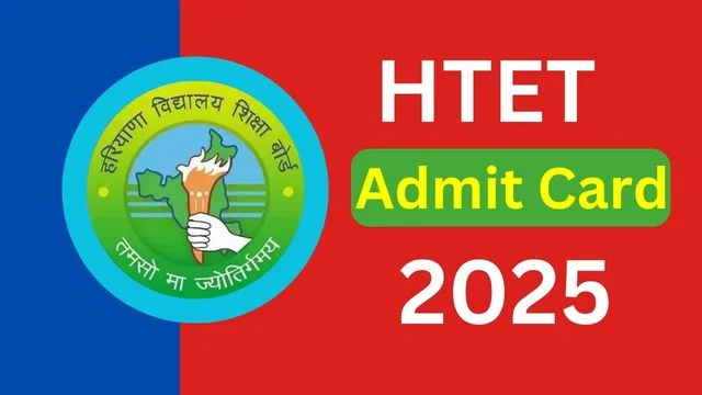 HTET Admit Card 2025 Check