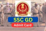 SSC GD Admit Card Link